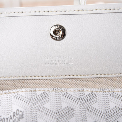 Goyard Goyardine Saint Louis PM White 9 of 10