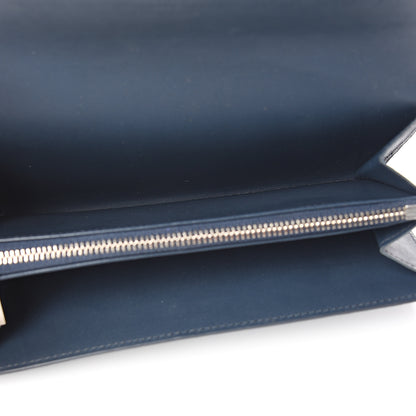 Louis Vuitton Mat Monogram Sarah Wallet Blue 4 of 6