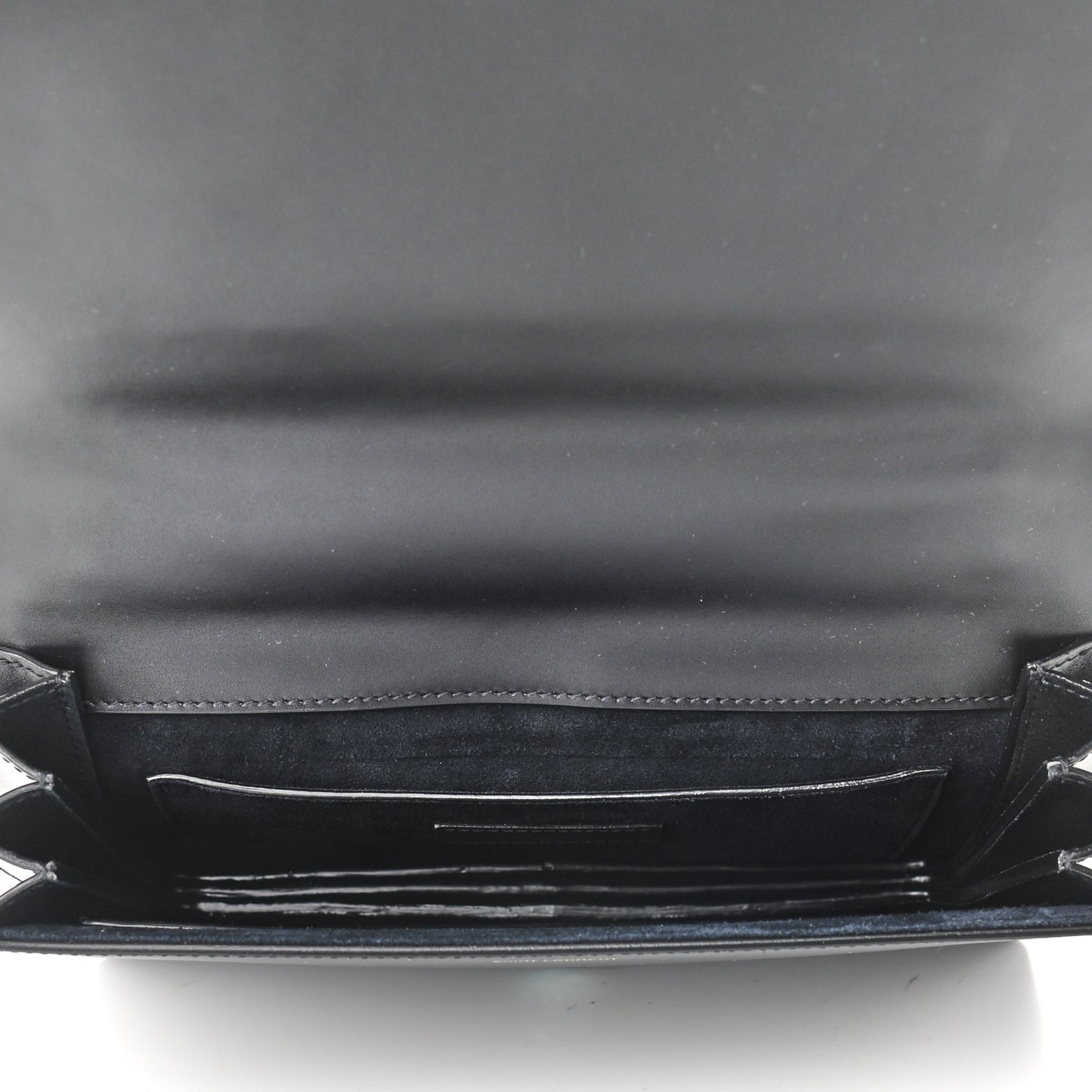 Smooth Calfskin Shoulder Bag Black