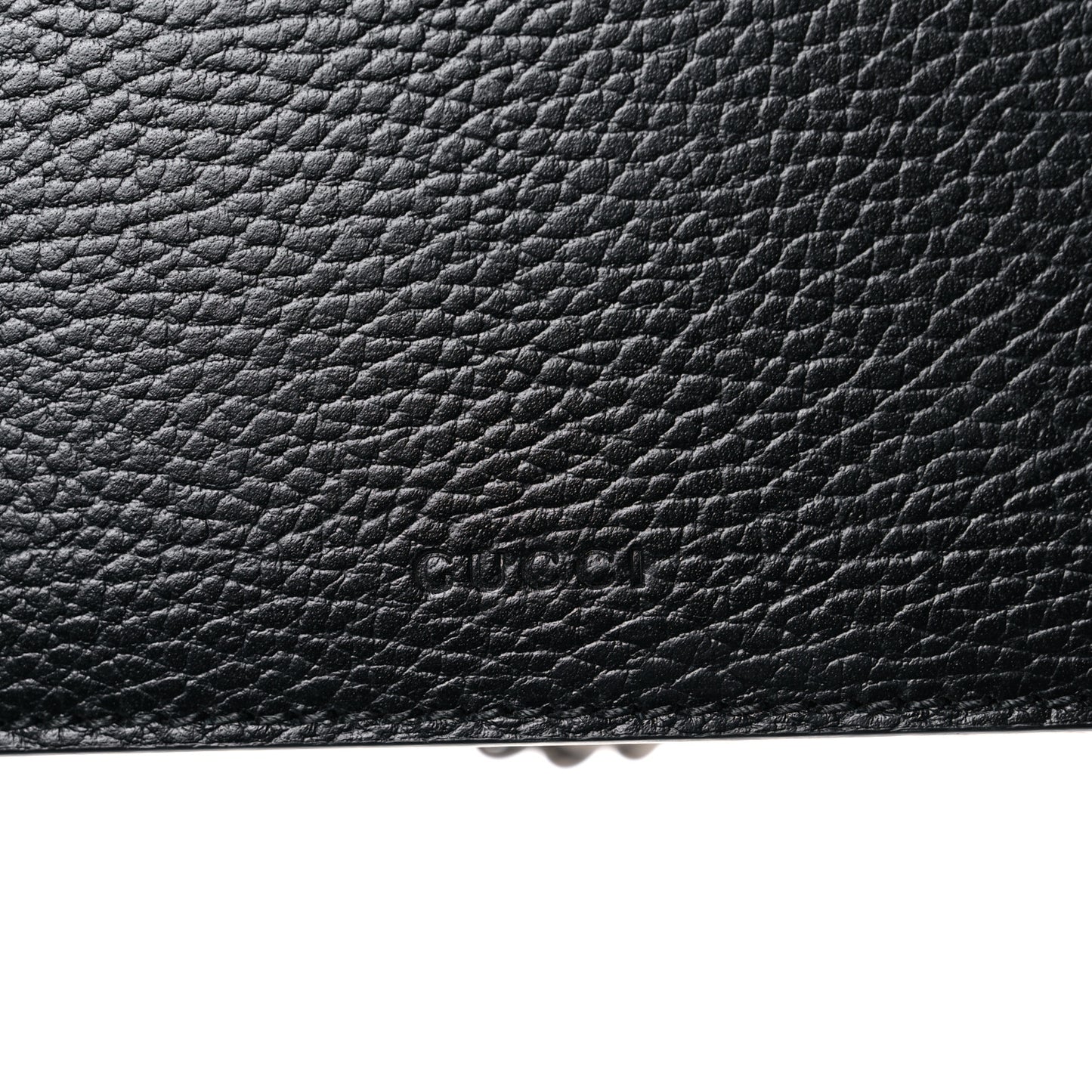 Pebbled Calfskin Small Dionysus Shoulder Bag Black
