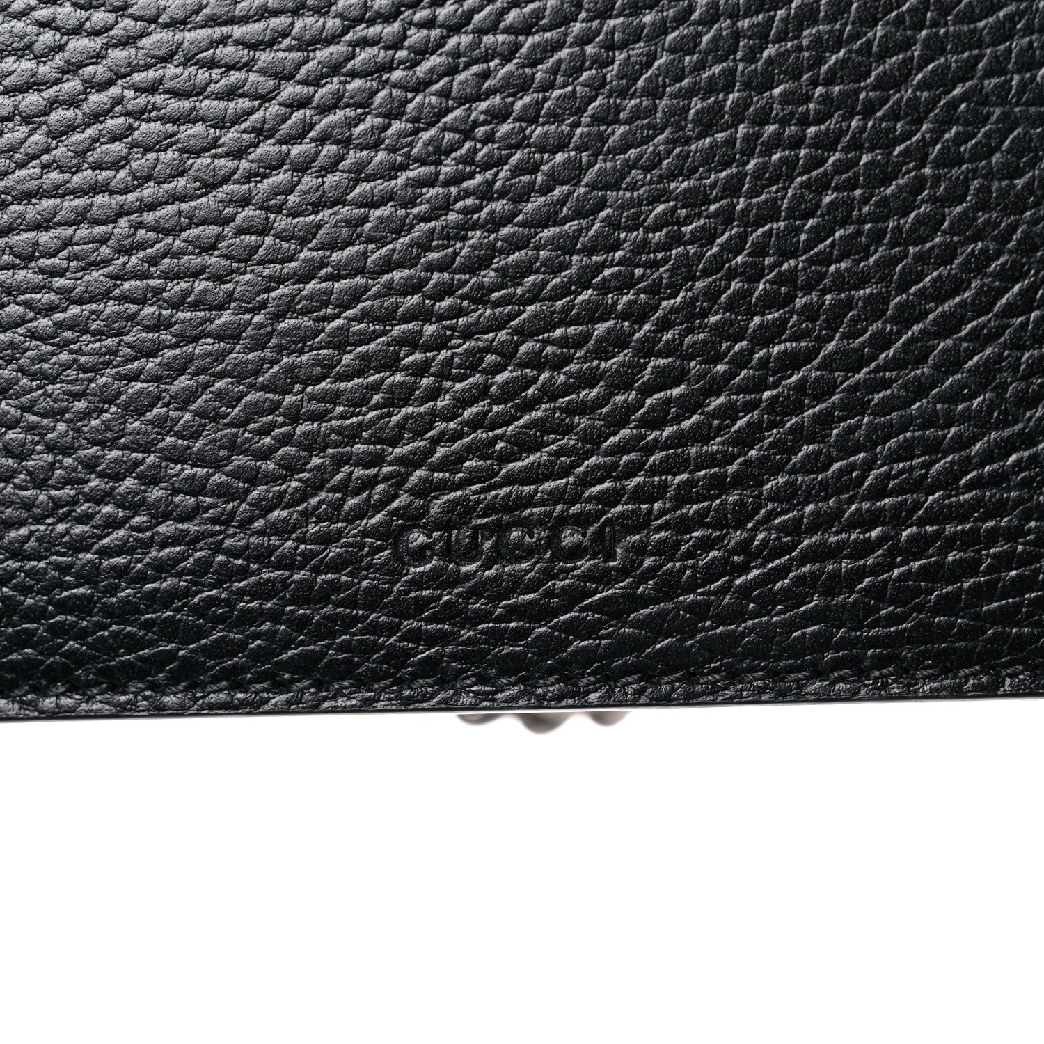 Gucci Pebbled Calfskin Small Dionysus Shoulder Bag Black 13 of 14