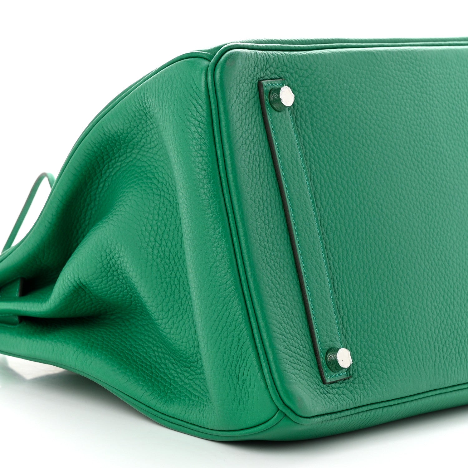 Hermes Togo Verso Birkin 35 Vert Vertigo Canopee 9 of 13
