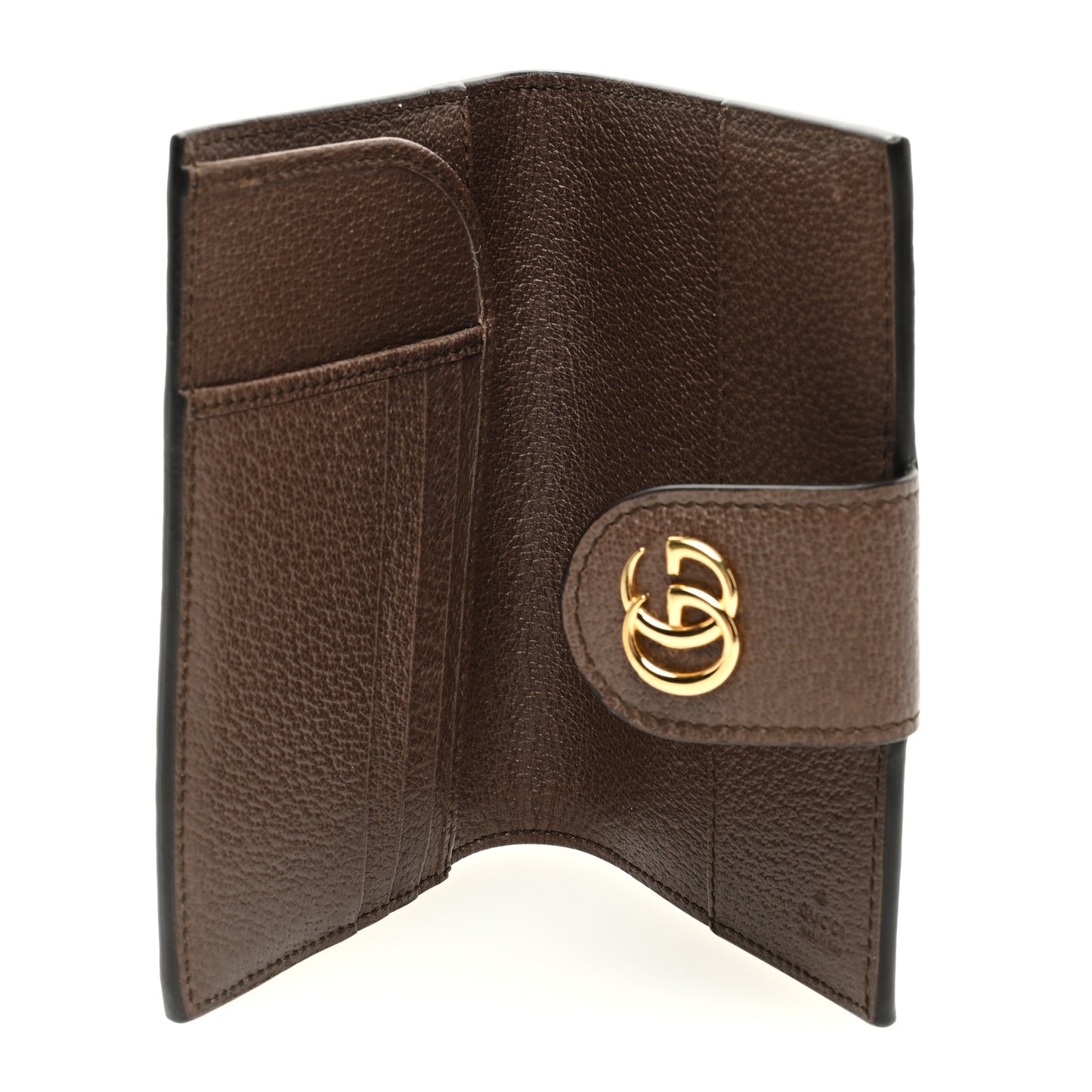 GG Supreme Monogram Web Ophidia Passport Case Beige New Acero