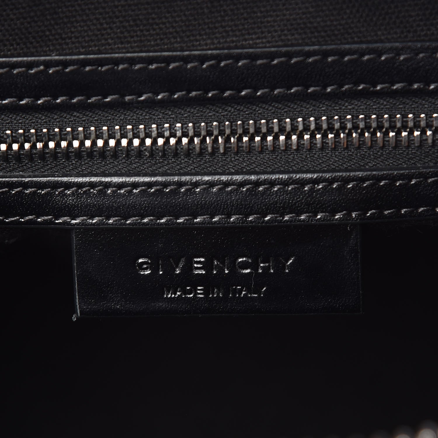 Givenchy Shiny Lord Calfskin Small Antigona Black 6 of 9