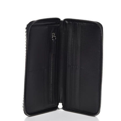 Stella McCartney Shaggy Deer Falabella Box Continental Wallet Black 5 of 7