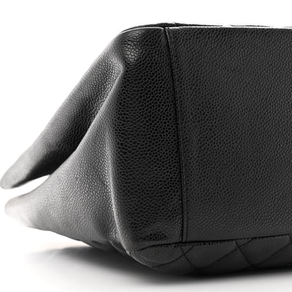 Chanel Caviar Quilted Grand Shopping Tote GST Black 10 of 11