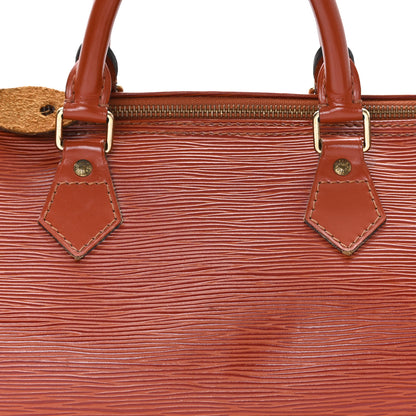 Louis Vuitton Epi Speedy 30 Kenyan Fawn 8 of 10