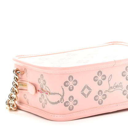 Christian Louboutin Calfskin Small Radioloubi Pink 9 of 10