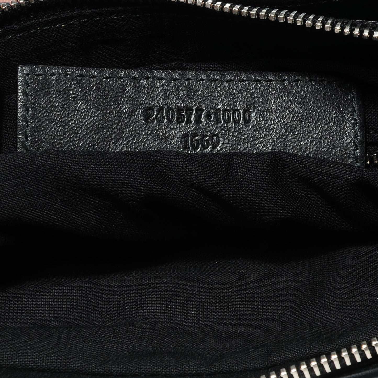 Agneau Giant 12 Silver Hardware First Black