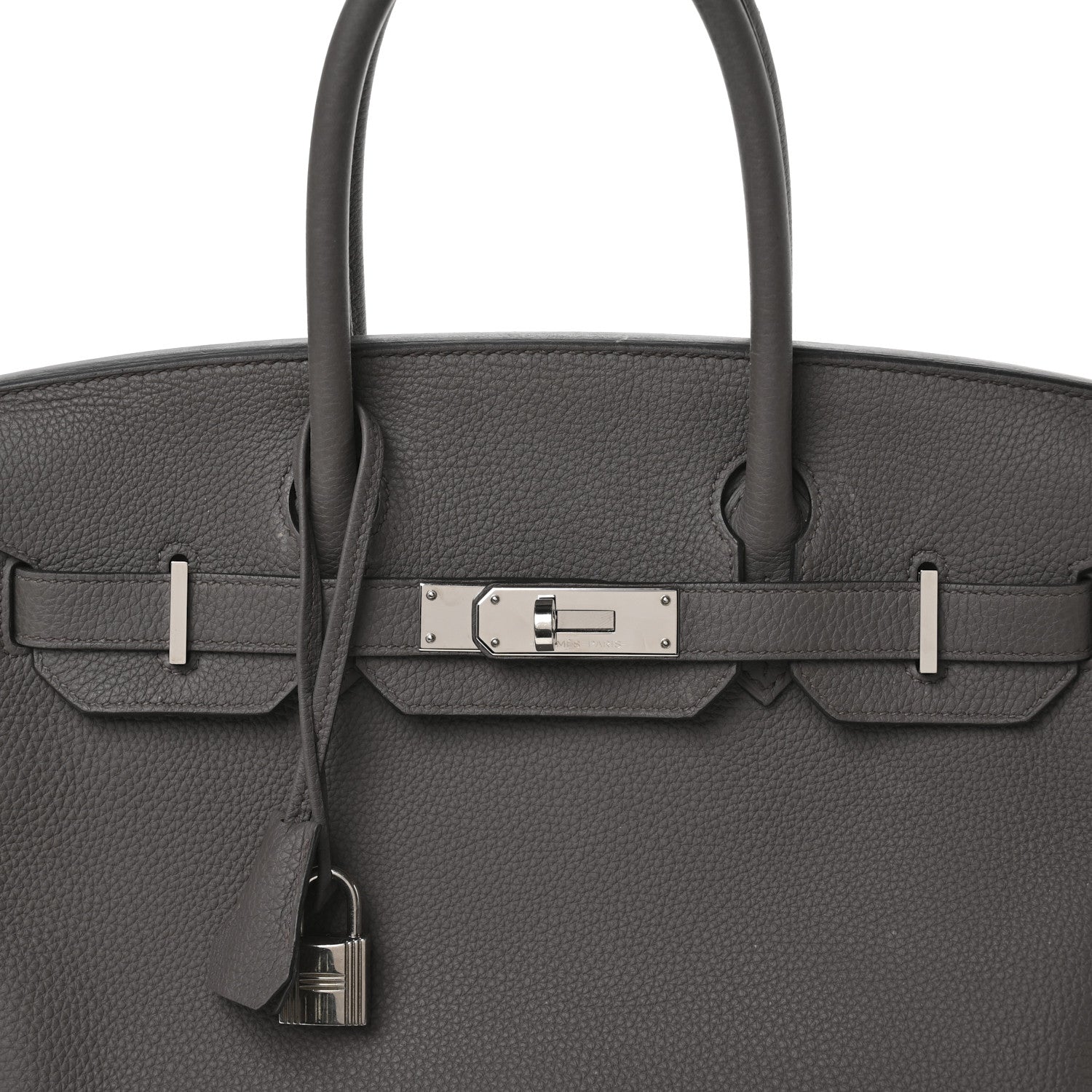 Hermes Togo Birkin 30 Etain 8 of 14