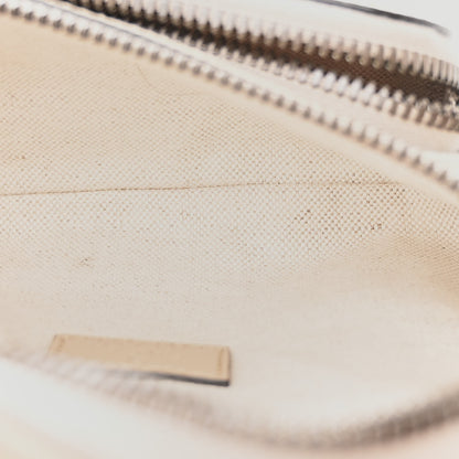 Gucci GG Supreme Monogram Textured Calfskin Web Retro Interlocking G Belt Bag Beige Mystic White Oatmeal 5 of 13