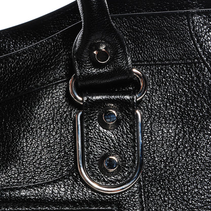 Balenciaga Chevre Silver Metallic Edge Hardware City Black 7 of 14