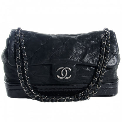 Chanel Iridescent Calfskin VIP Flap Black 1 of 7