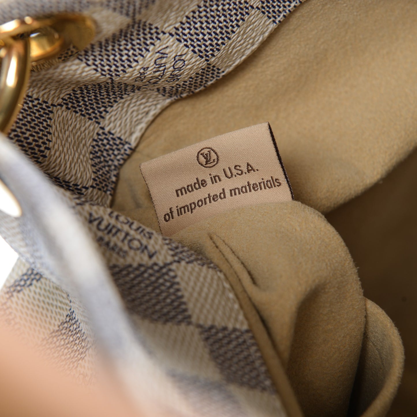 Damier Azur Artsy MM