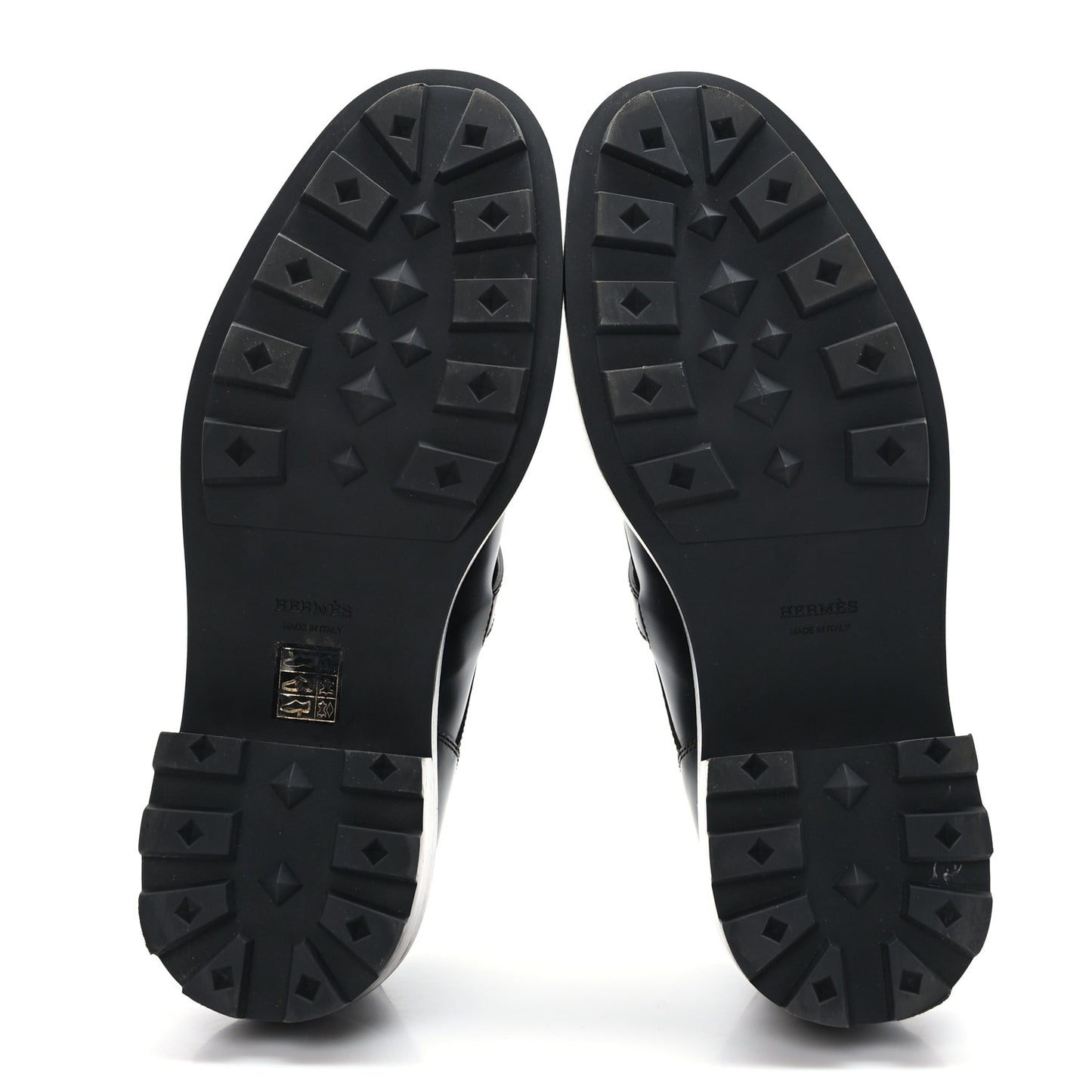 Glossed Calfskin First Oxford 39.5 Black