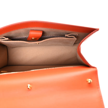 Dolce & Gabbana Calfskin DG Logo Flap Crossbody Bag Orange 5 of 9