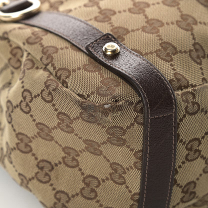 Gucci Monogram Medium Abbey Shoulder Bag Dark Brown 9 of 15