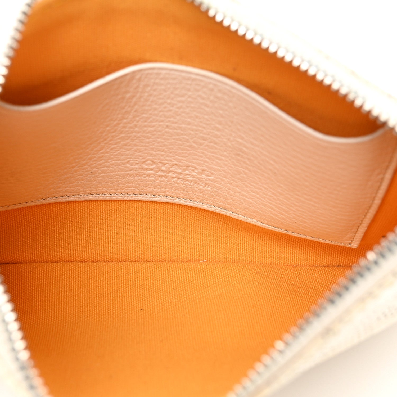 Goyard Goyardine Mini Senat Pochette White 5 of 9