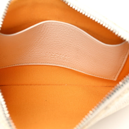 Goyard Goyardine Mini Senat Pochette White 5 of 9
