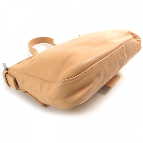 Leather Baguette Peach