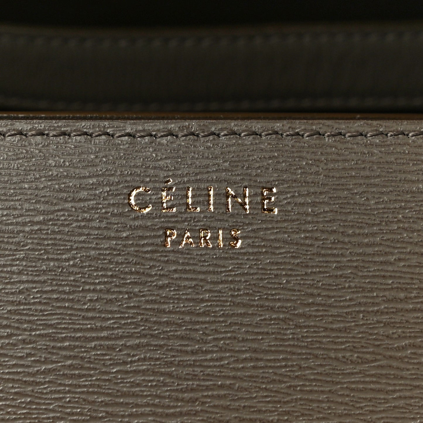 Liege Calfskin Medium Classic Box Flap Bag Souris