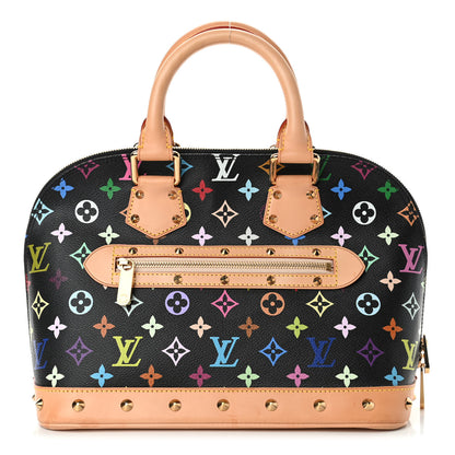 Louis Vuitton Monogram Multicolor Alma Black 1 of 7