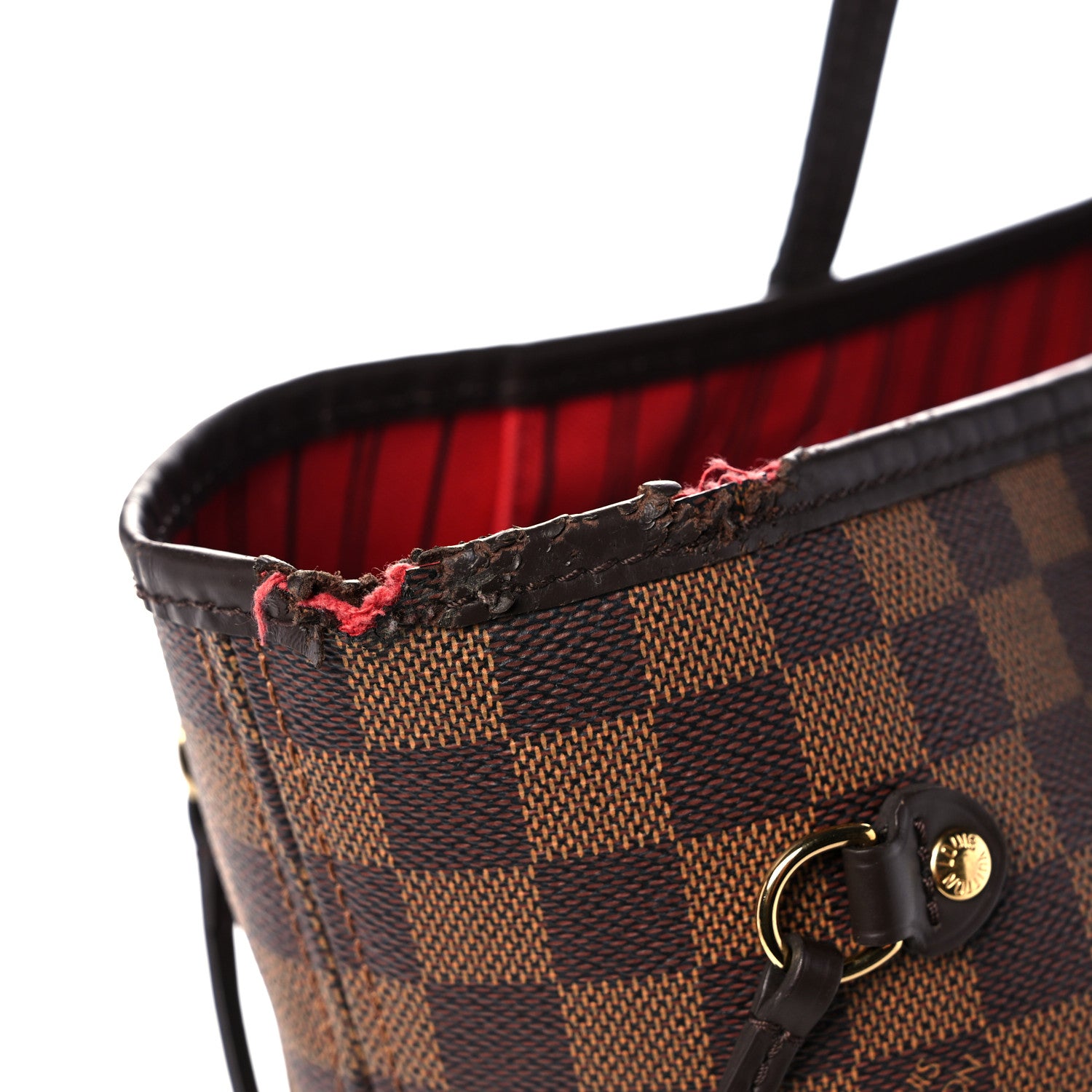 Louis Vuitton Damier Ebene Neo Neverfull MM 26 of 33