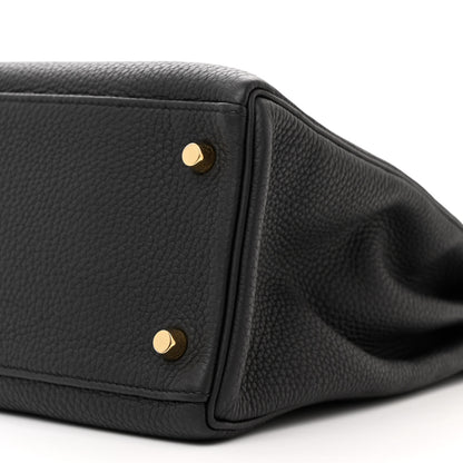 Hermes Togo Kelly Retourne 32 Black 10 of 15