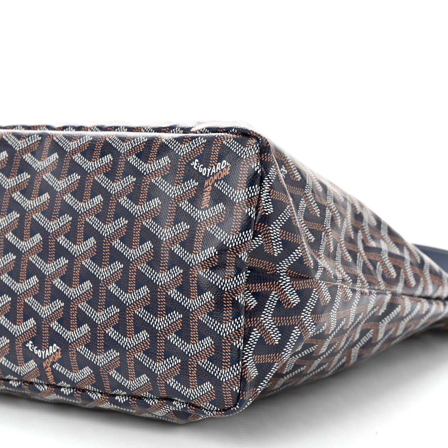 Goyardine Boheme Hobo Navy Blue