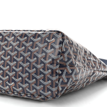 Goyard Goyardine Boheme Hobo Navy Blue 12 of 12