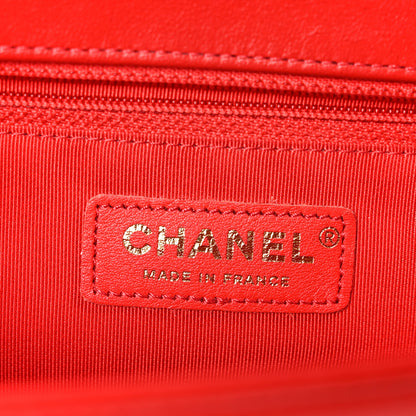 Chanel Lambskin Quilted New Medium Boy Flap Red 6 of 11