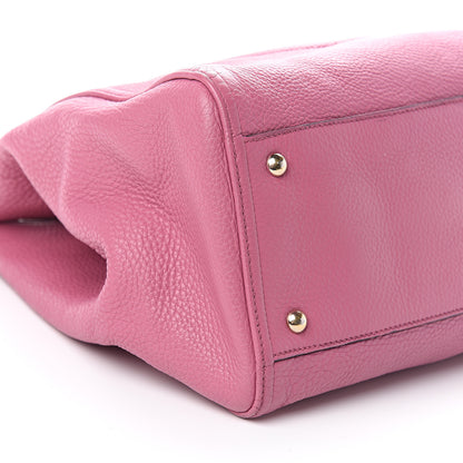 Gucci Pebbled Calfskin Medium Soho Shoulder Bag Fresia Rose 7 of 8