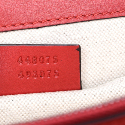 Gucci Calfskin Bamboo Web Medium Dionysus Top Handle Bag Red White Blue 8 of 8