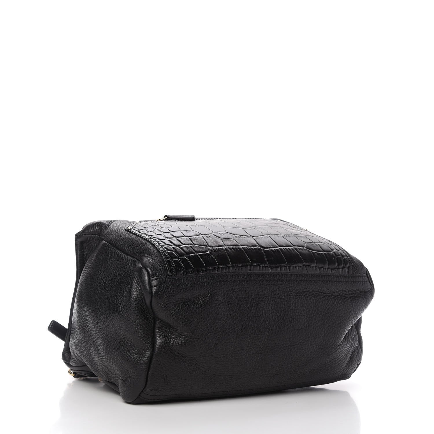Givenchy Calfskin Crocodile Embossed Medium Pandora Black 4 of 10