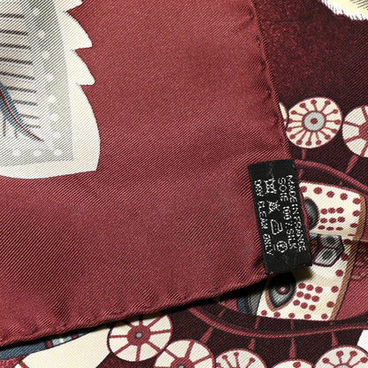 Hermes Silk La Vie Du Grand Nord Scarf 90 3 of 5
