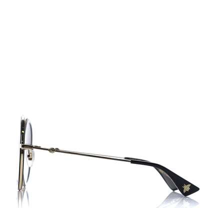 Gucci Round Frame Sunglasses GG0061S Black 4 of 9