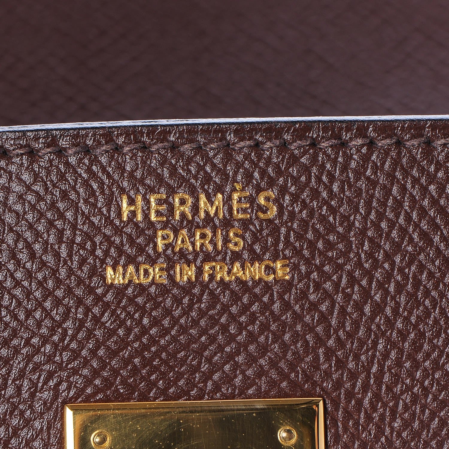 Hermes Courchevel Birkin 35 Chocolate 19 of 36