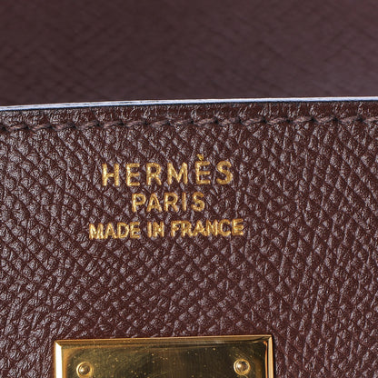 Hermes Courchevel Birkin 35 Chocolate 19 of 36