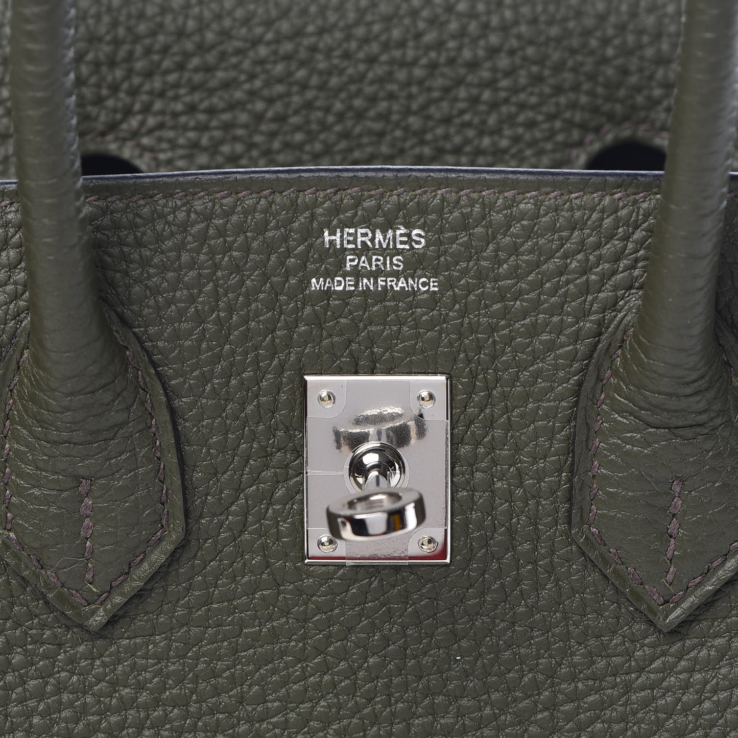 Togo Birkin 25 Vert Olive
