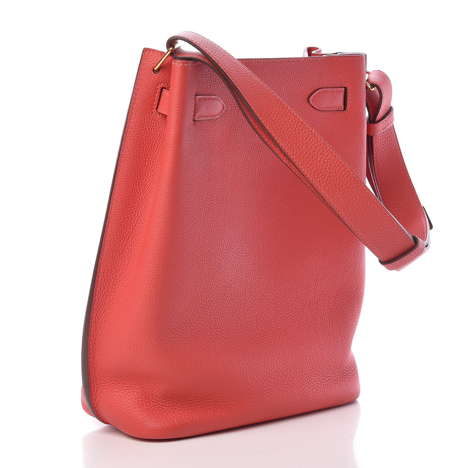 Hermes Togo So Kelly 22 Rouge Pivoine 3 of 15