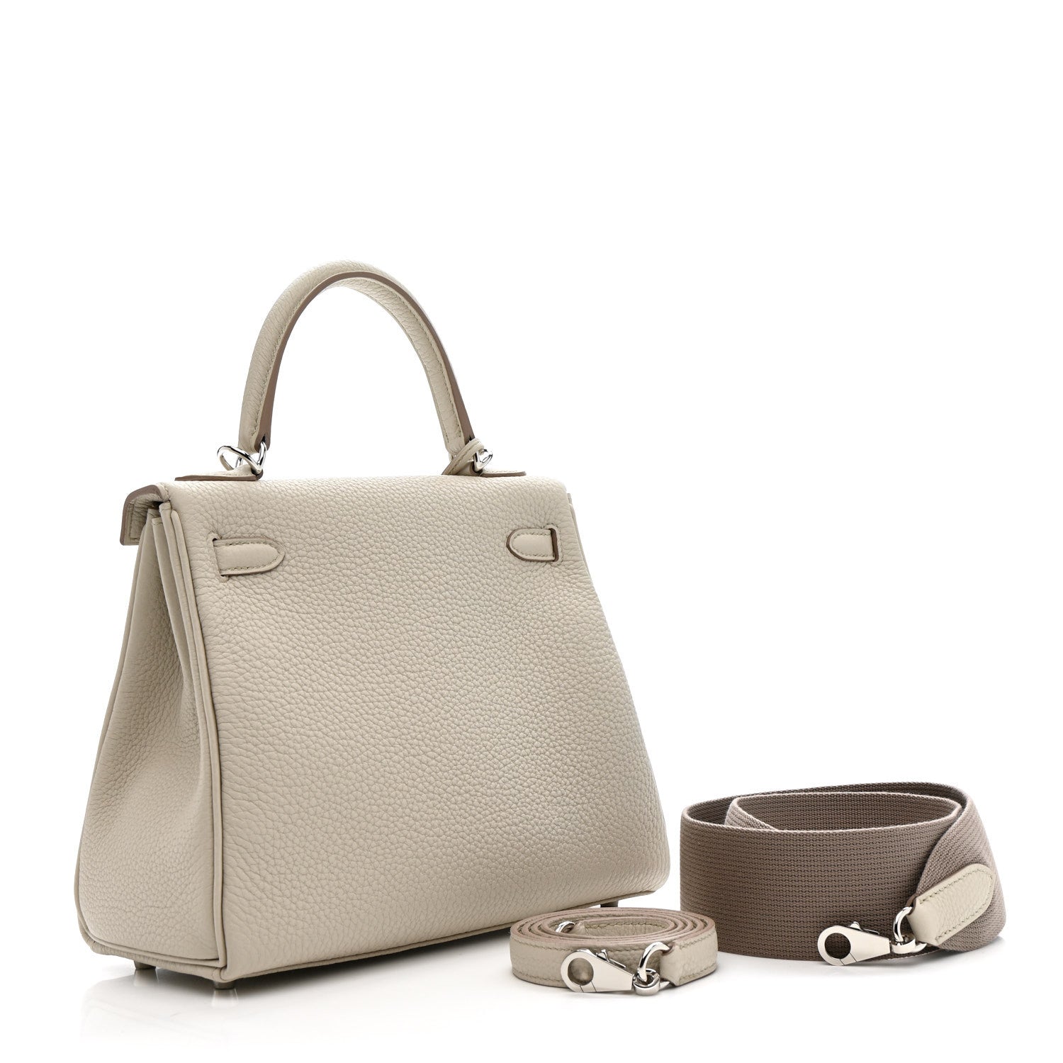 Hermes Togo Kelly Retourne 25 Beton Gris Asphalte 2 of 11