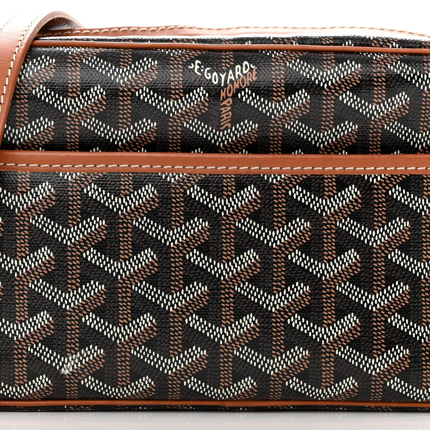 Goyardine Sac Cap Vert Black Gold