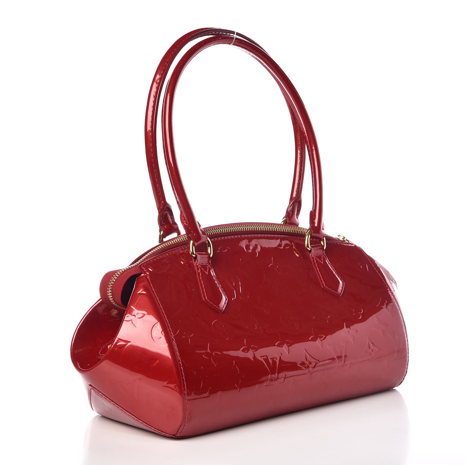 Louis Vuitton Vernis Sherwood PM Pomme D'Amour 3 of 10