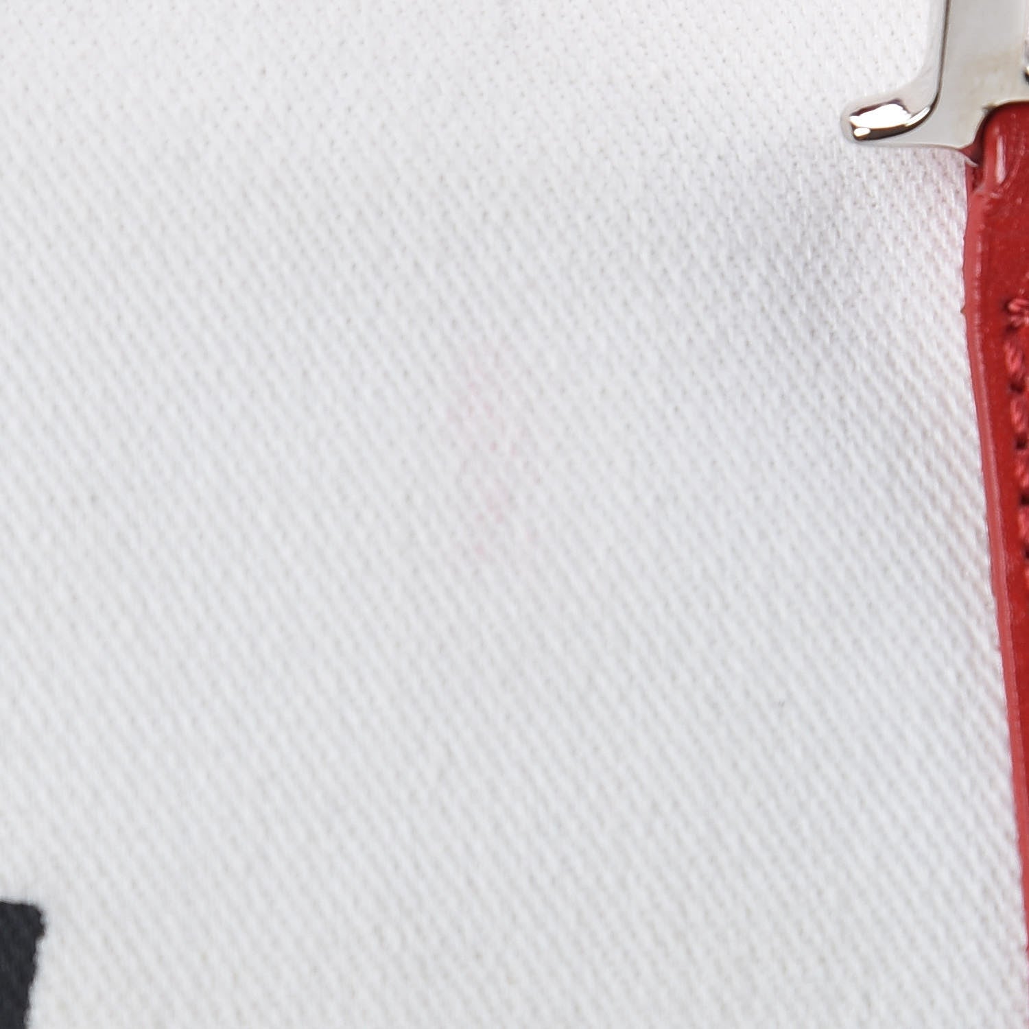 Christian Dior Canvas Hardcore Pierced Boston Black Red White 11 of 15
