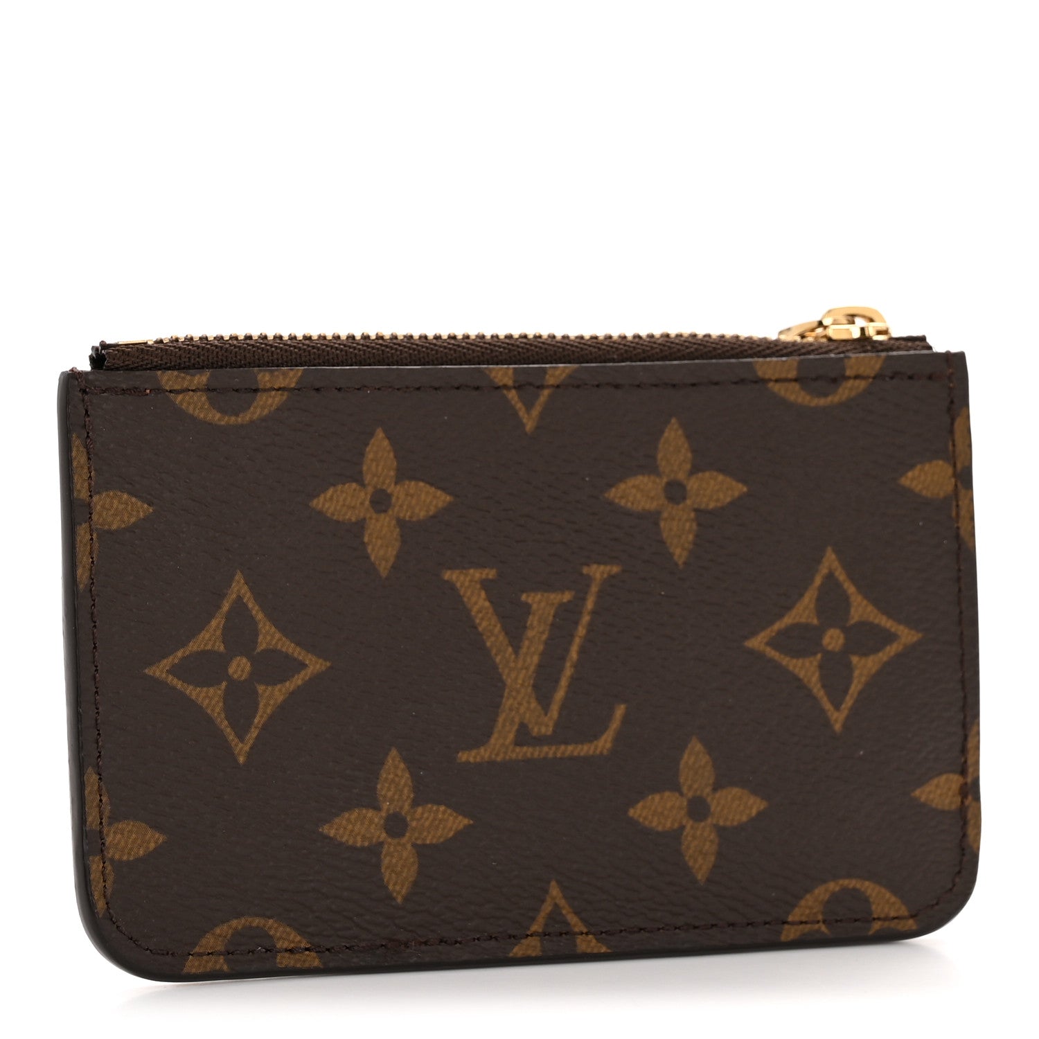 LOUIS VUITTON カード入れ　トランプ Louis Vuitton Monogram Zipped Romy Card Holder 1780735 – FASHIONPHILE