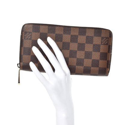 Louis Vuitton Damier Ebene Zippy Wallet 2 of 7