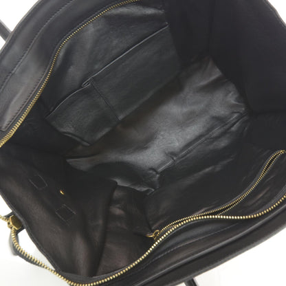 Celine Smooth Calfskin Shoulder Luggage Black 6 of 7