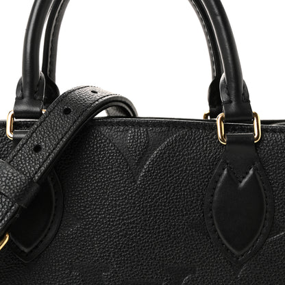 Louis Vuitton Empreinte Monogram Giant Onthego PM Black 7 of 9