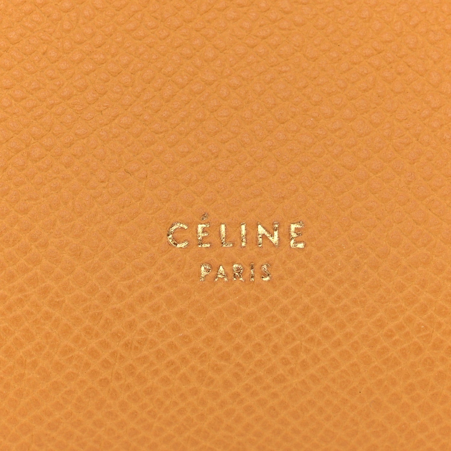Celine Grained Calfskin Mini Belt Bag Amber 6 of 13