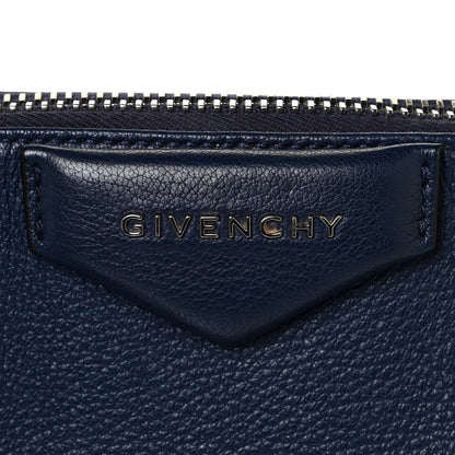 Givenchy Sugar Goatskin Small Antigona Beauty Wristlet Navy 12 of 12